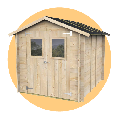 Casette per attrezzi in Legno