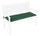 Cuscino Poly180 Verde Scuro per Panca 2 Posti in Tessuto per Esterno