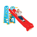 Scivolo per Bambini 105x176x92 cm con Canestro in Plastica Multicolore 