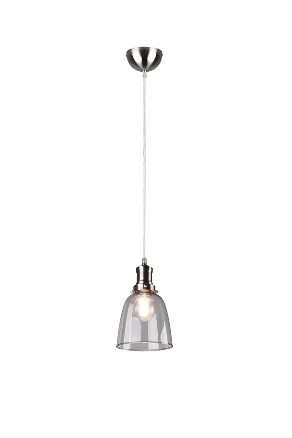 Lampada a Sospensione da Interno a LED in Metallo Nickel Opaco prezzo