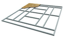 Supporto per Pavimento Box Casetta da Esterno 311x411 cm in Ferro Taddei Pert