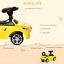 Auto Macchina Cavalcabile per Bambini Gialla