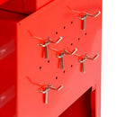 Carrello Porta Attrezzi Utensili Portautensili da Lavoro Rosso