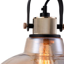 Lampada pendente Pendant in Metallo Irving Nero