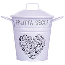 Secchiello per Frutta Secca 13x13 cm  in Metallo VdE Tivoli 1996 Daily