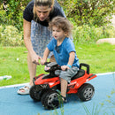 Quad Cavalcabile 60x31x42 cm con Luci e Suoni Goodyear Rosso e Nero