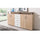 Credenza Nevada 4 ante e 3 cassetti rovere