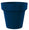 Vaso Ø115x105 cm in Resina Arkema POT M Blue