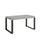 Tavolo Allungabile 160-420x90x77 cm Tecno Cemento