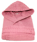 Accappatoio in Spugna 100% Cotone Sally Horizon Rosa Antico Taglia S/M