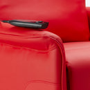 Poltrona Alzapersona Elettrica 1 Motore 60x73x104 cmin Similpelle Rosso