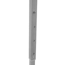Gazebo Richiudibile Pieghevole 3x3m in Acciaio e PVC Impermeabile Nero