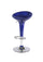 Sgabello da Bar in Abs Blu Ed Acciaio Tosini Hc 148B