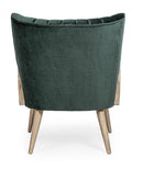 Poltrona Virna Verde in Legno