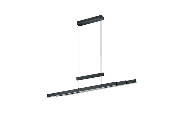 acquista Lampada a Sospensione da Interno a LED in Metallo Nero Opaco