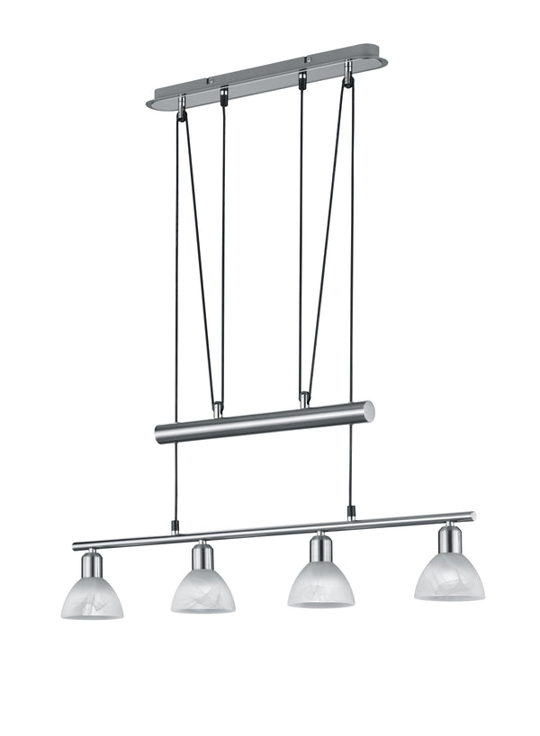 Lampada a Sospensione da Interno a LED in Metallo Nickel Opaco prezzo