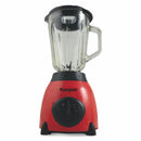 Frullatore Elettrico 500W Bicchiere 1,5 Litri 2 Velocità Kooper Rosso