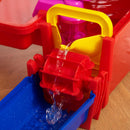 Playset Acquatico per Bambini 78 Pezzi 123x111x7 cm con Acqua e Sabbia Blu e Rosso