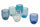 Set 6 Bicchieri Acqua in Pasta Di Vetro Soffiato 300 ml Villa d'Este Home Tivoli Acapulco Marea