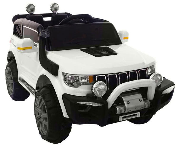 prezzo Macchina Elettrica per Bambini 2 Posti 12V Jepsen Fuoristrada 4x4 Bianco