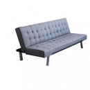Divano Letto Barry 178x80x71 cm in Tessuto Grigio scuro