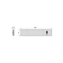 Lampada Led Ricaricabile Sensore Switch 600 mm Emuca Kaus 