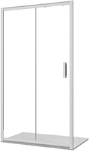 Porta Doccia in Cristallo Trasparente 6mm H185 Rizzetti Jay Varie Misure