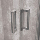 Porta Doccia in Cristallo Trasparente 6mm H185 Rizzetti Jay Varie Misure