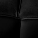 Poltrona in Similpelle Rizzetti Manhattan Nero