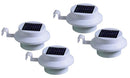 Lampada Solare per Esterno da Grondaia Colore Bianco Rizzetti Tech