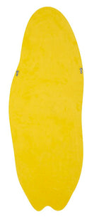 Specchio da Muro Chanele Giallo 40x4x160 cm in MDF e Poliestere e Specchio Giallo      
