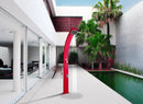 Doccia Solare da Esterno Giardino 30L Miscelatore e Lavapiedi Arkema Spring Cherry