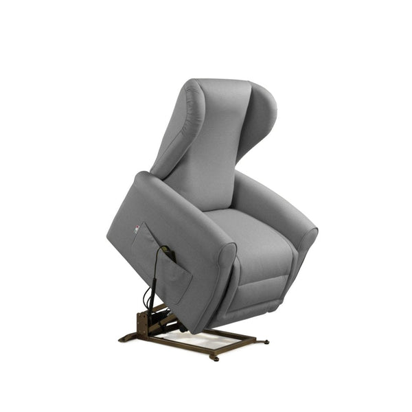 Poltrona Alzapersona Elettrica 2 Motori 90x100x90 cm Sofa in Microfibra Dispositivo Medico 1 Grigio Chiaro online