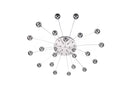 Plafoniera da Interno a LED in Metallo Cromo