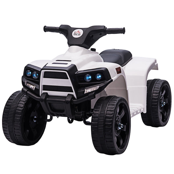 Mini Quad Elettrico per Bambini 6V Nero Bianco sconto