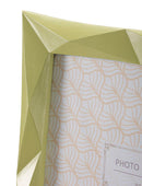 Cornice Greeny 26,8x2,5x31,5 cm in Resina e Vetro Verde      