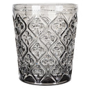 Set 4 Bicchieri Acqua Marrakech Stones in Vetro VdE Tivoli 1996 Grigio