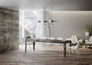 Tavolo Allungabile 160-264x90x80 cm Karamay Evolution Noce