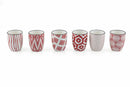 Set 6 Tazzine Senza Manico Ø5x6,5 cm in Gres Villa d'Este Home Tivoli Confusion