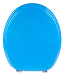 Copriwater Universale 5,5x45x38 cm in MDF Azzurro