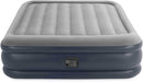 Materasso Matrimoniale Gonfiabile 152x230x42 cm Floccato da Campeggio con Pompa Intex 405193
