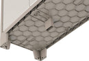 Armadio 8 Ripiani 80x44x182 cm Keter Gulliver Multispace XL Sabbia e Beige