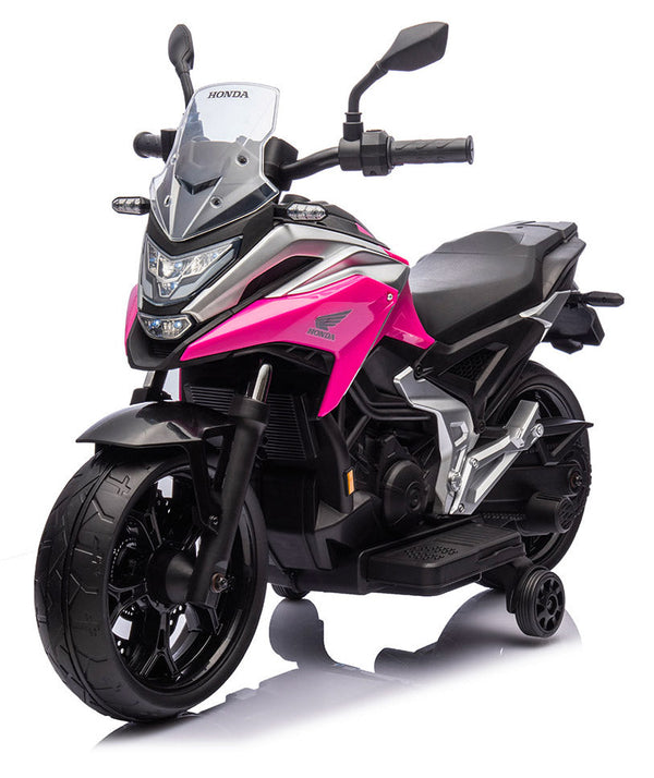 online Moto Elettrica per Bambini 12V con Licenza Honda NC 750 Rosa