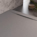 Piatto Doccia in Pietra Bonussi Ardesia Calcutta Grigio Chiaro Varie Misure