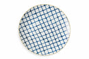 Set 6 Piatti Frutta in Porcellana Decoro Blu Ø19,5 cm Villa d'Este Home Tivoli Masai Blue