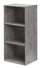Libreria 3 ripiani 40x29x89 cm in Legno Cemento
