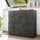 Mobile 121x41x111 cm 2 ante Artica ossido