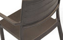 Sedia da Giardino 60x53x81 cm con Braccioli Keter Metaline Bronzo