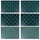 Set 6 Tovagliette 45x30x0,1 cm  in PVC VdE Tivoli 1996 Vetiver