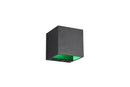 Applique da Interno a LED in Metallo Nero Opaco